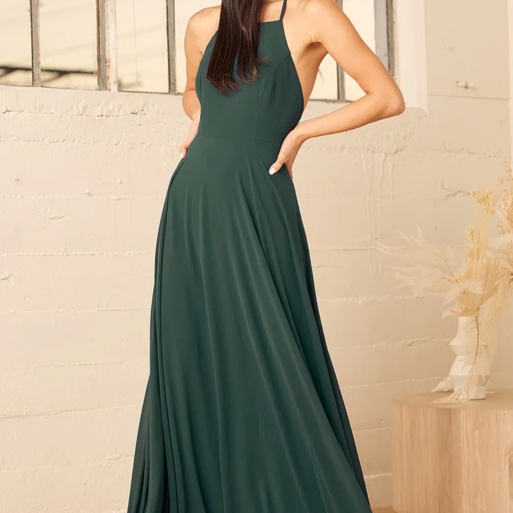 Green Bridesmaid Dress